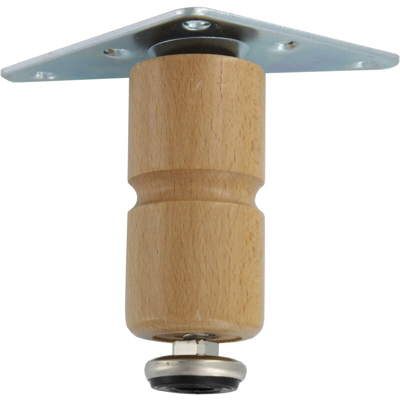 foto del prodotto piedino legno compl.x mob.cm.20 legno chiaro