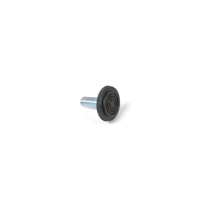 foto del prodotto piedino regolabile m10x25 nero