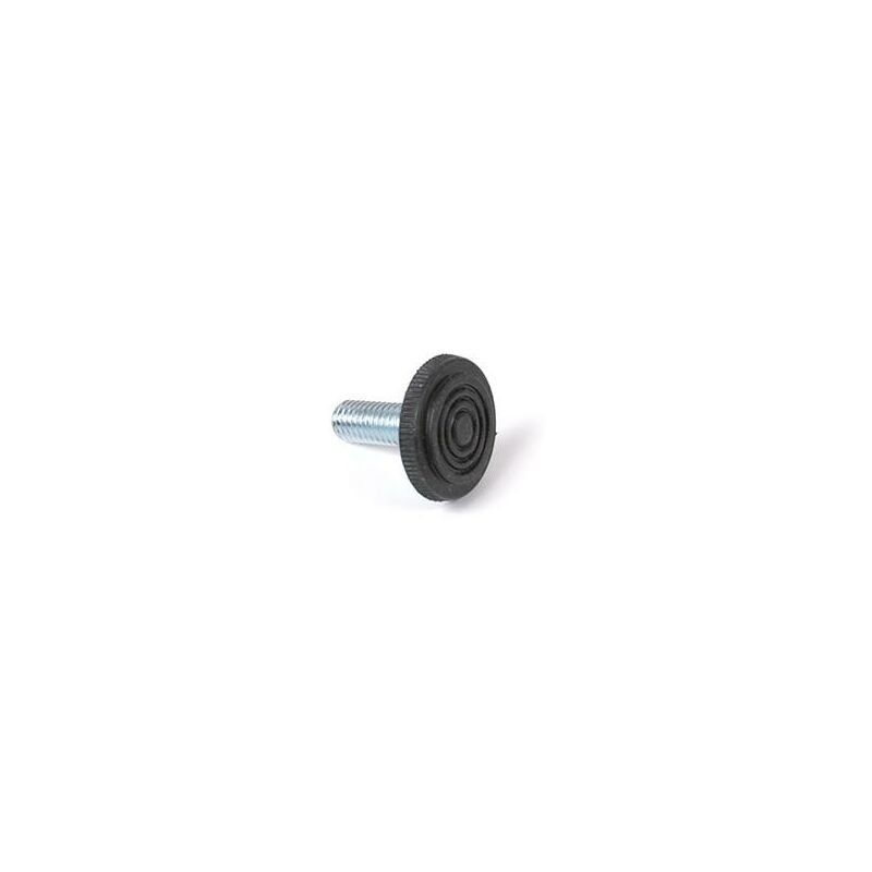 foto del prodotto piedino regolabile m8x22 nero