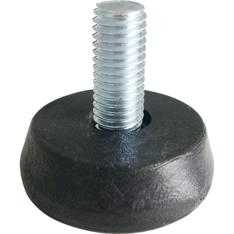 foto del prodotto piedino regolabile pvc 40x 8ma troncoconico
