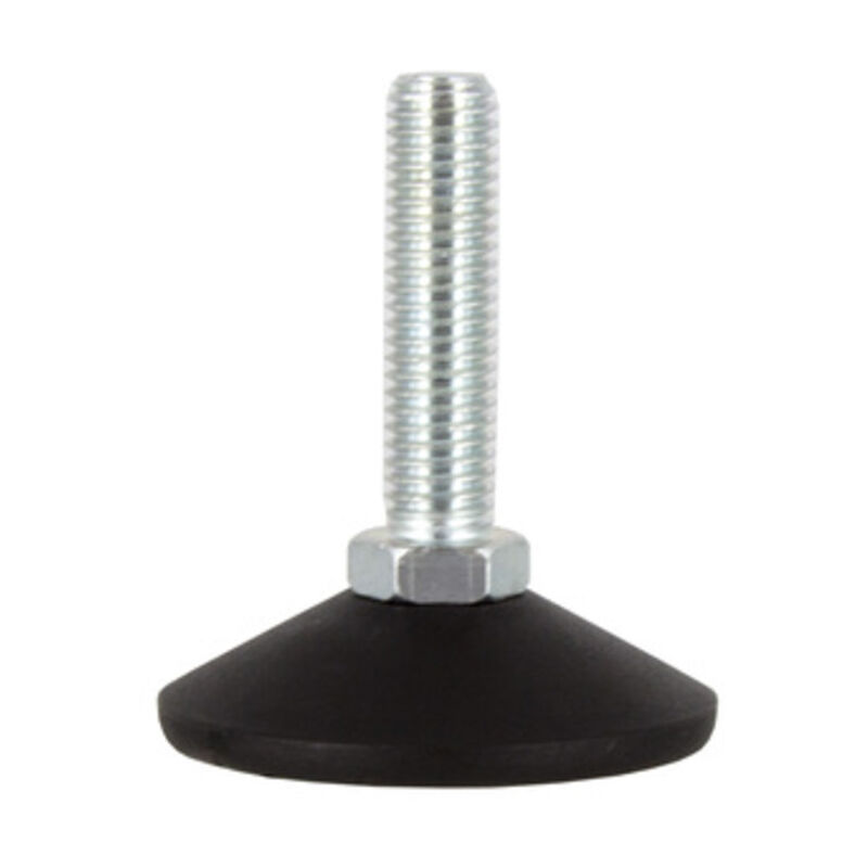 foto del prodotto piedino regolabile zincato ma10 x d.mm.50. prezzo per 1 pezzo.