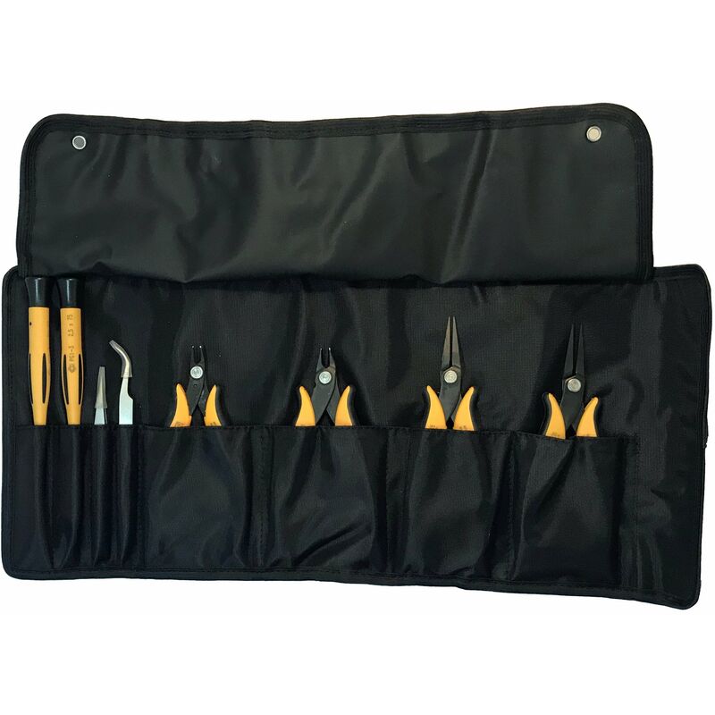 immagine 0 del prodotto piergiacomi k8 1 set composto da 8 utensili nero made in italy