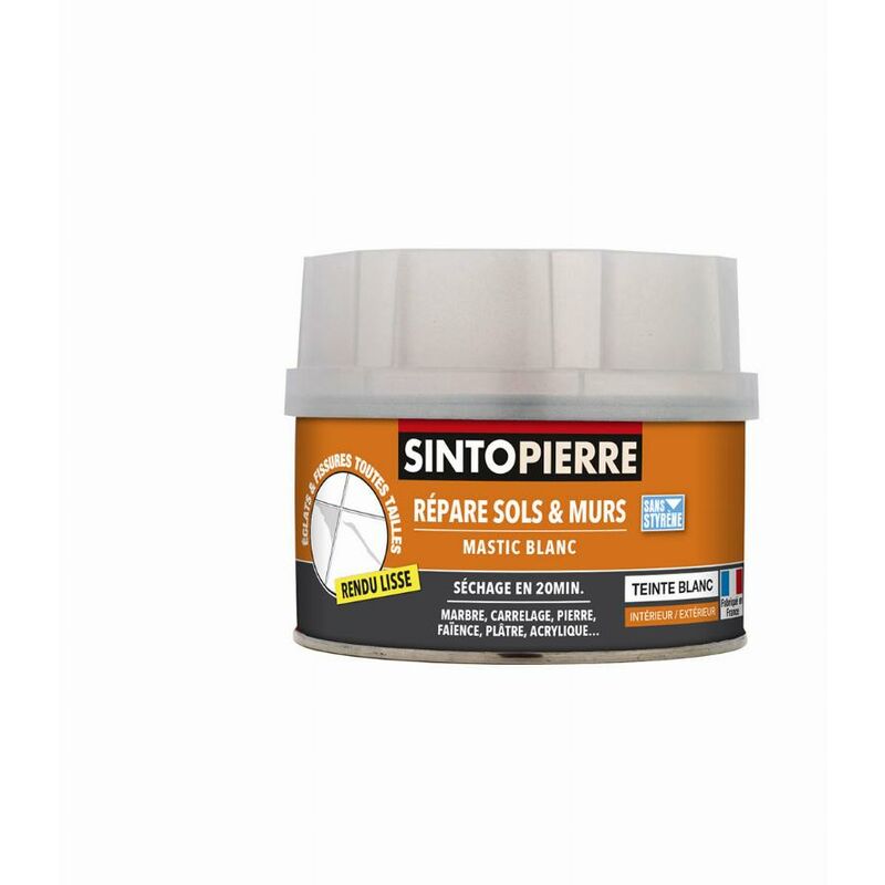 foto del prodotto pierre stucco per riparazioni bianco scatola da 170ml 32020 sinto