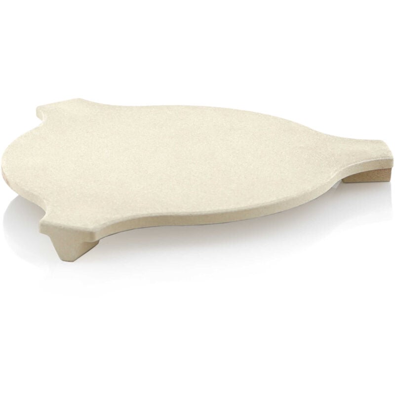 foto del prodotto pietra deflettore 36 cm 46 cm, pietra per pizza compatibile con kamado grill 52 cm bbq toro