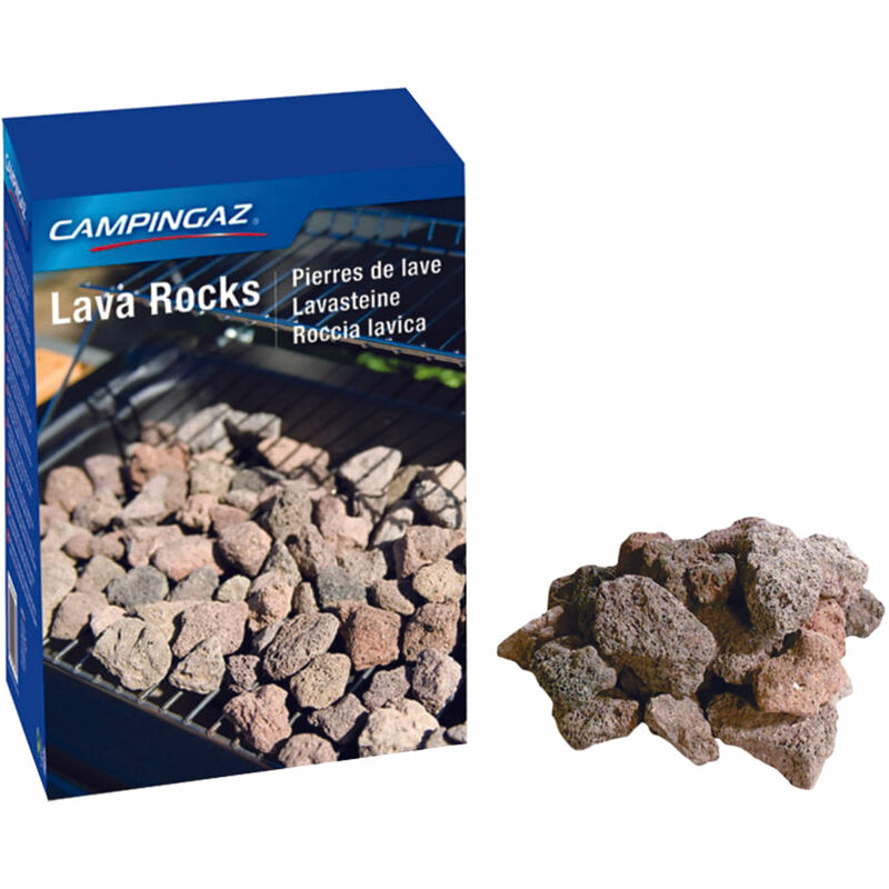 foto del prodotto pietra lavica roccia lavica campingaz per barbecue a gas 3 kg