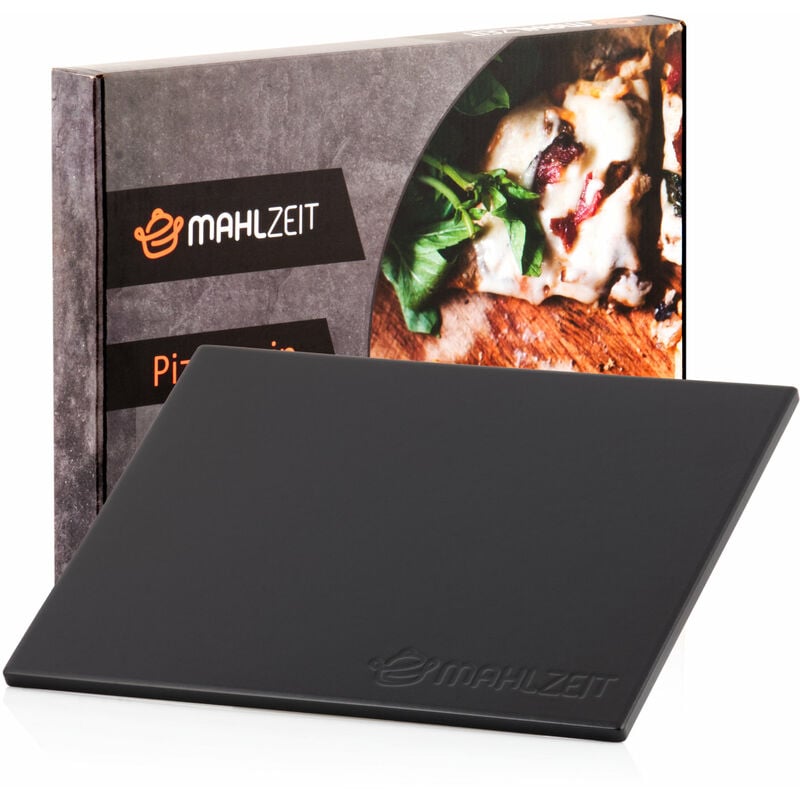 foto del prodotto pietra per pizza quadrata 38 x 30 cm piastra per pizza e tarte flamb e mahlzeit