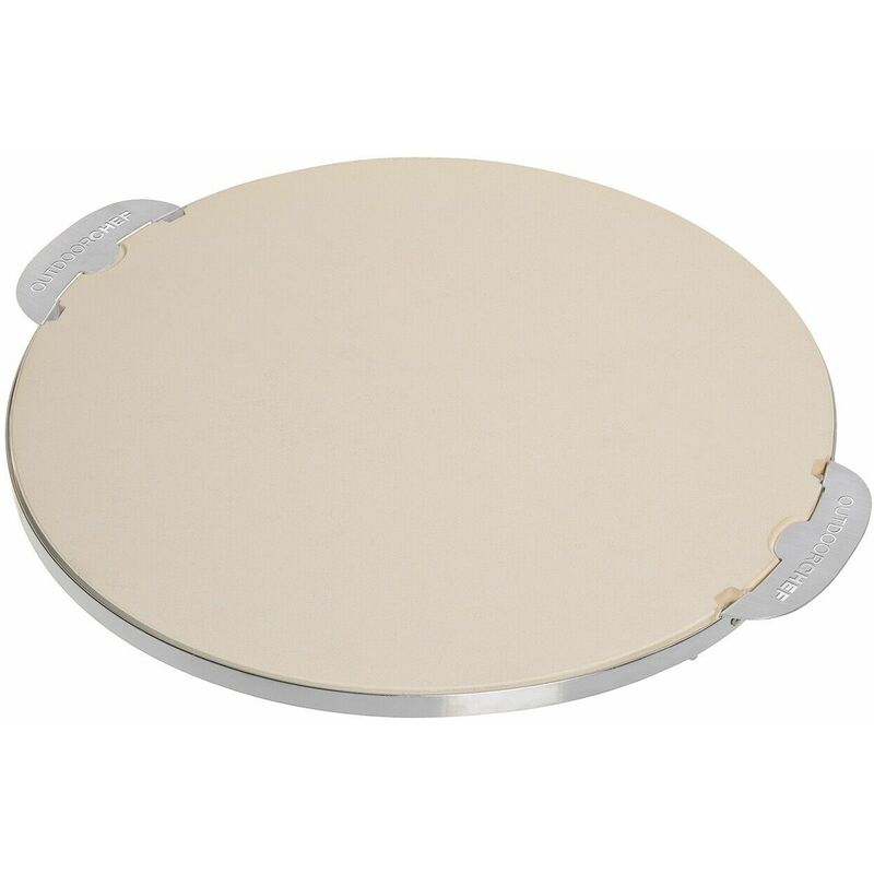foto del prodotto pietra refrattaria outdoorchef per pizza 32 cm adatto barbecue con diametro 480