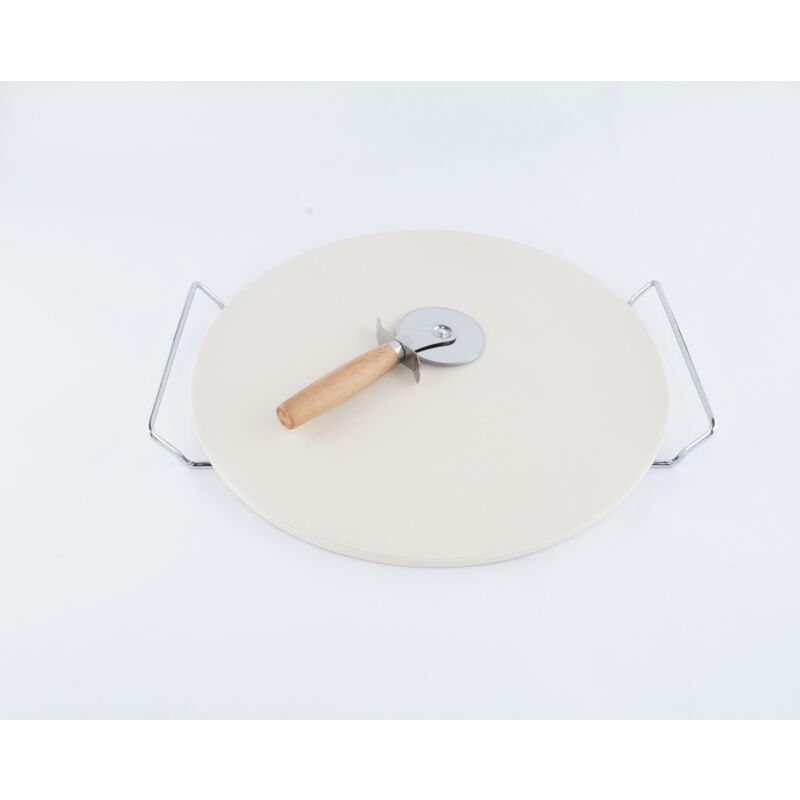 foto del prodotto pietra refrattaria per barbecue con taglia pizza omaggio