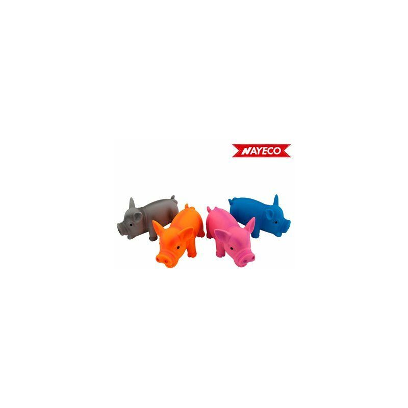 foto del prodotto piggy model pet toy colori modelli assortiti nayeco