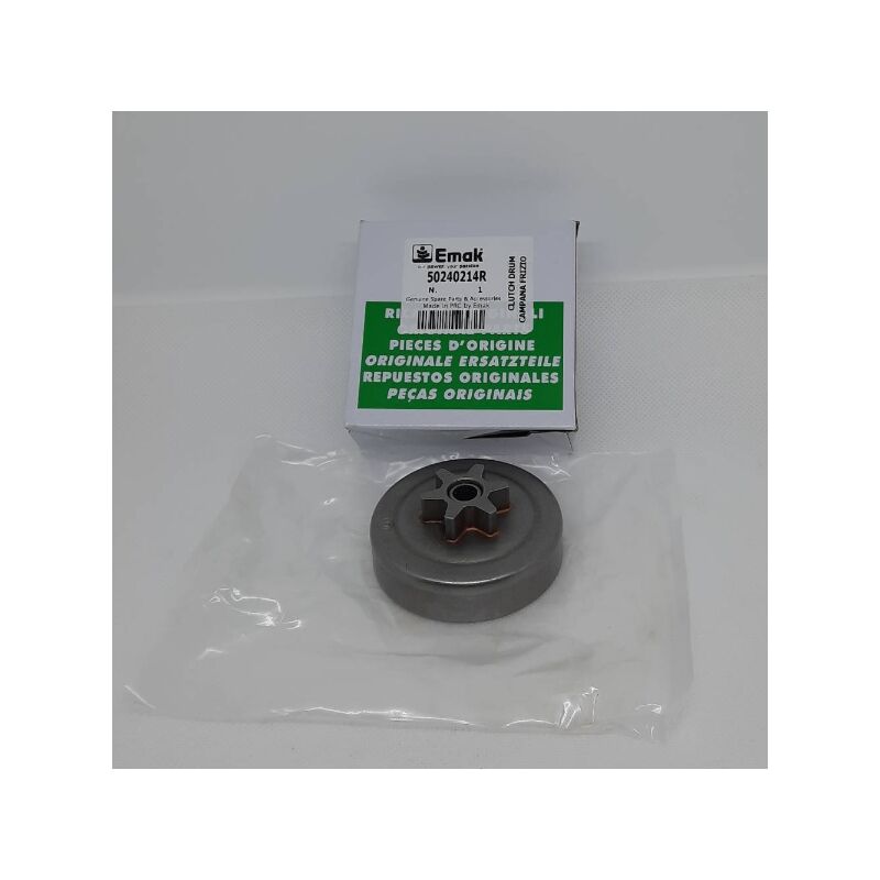 foto del prodotto pignone campana frizione oleomac gs35 gs350 3 8 efco mt350 mt3500 originale