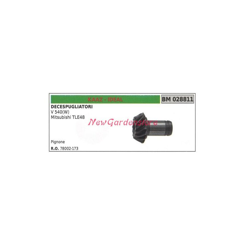 foto del prodotto pignone coppia conica kaaz decespugliatore v 540 w 028811