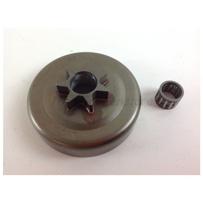 foto del prodotto pignone frizione motosega gabbia husqvarna 154 254 262 50 51 55 38071x