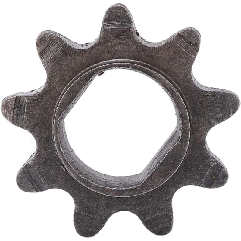 foto del prodotto pignone motore 9t 25h pignone catena pignone motore a forma di h per accessori bicicletta elettrica motore my1020