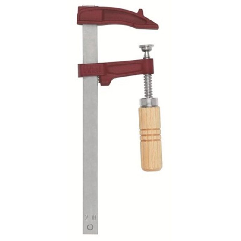 foto del prodotto piher morsetto per guarnizioni con impugnatura in legno modello mm capacit di serraggio 12 cm