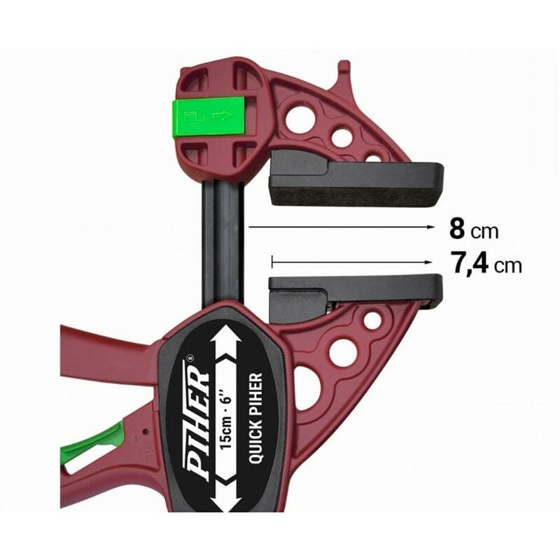 foto del prodotto piher morsetto rapido 30 cm 52630