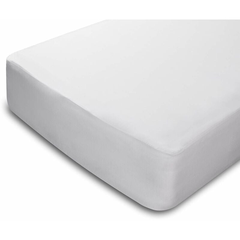 foto del prodotto pikolin home coprimaterasso, 100 bamb , impermeabile, color bianco, 90 x 190 200 cm, letto da 90