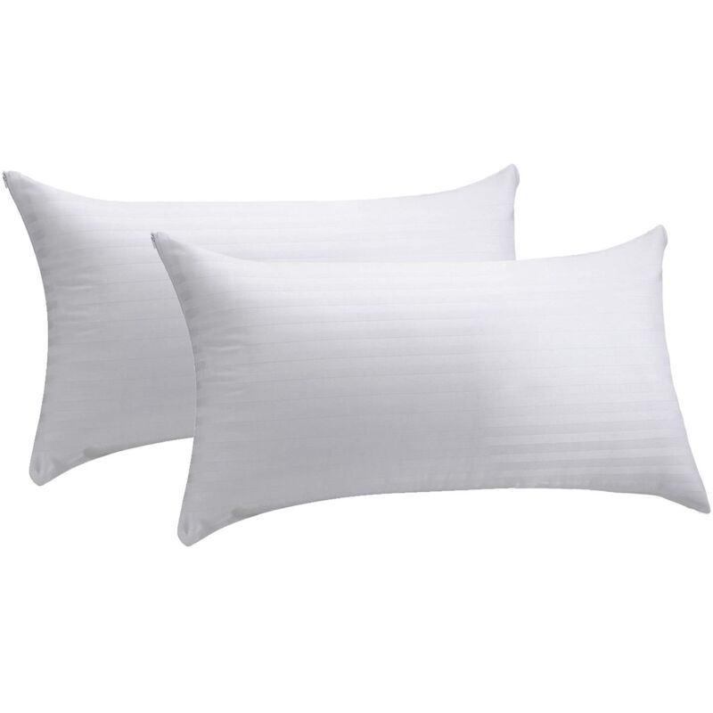 foto del prodotto pikolin home federa per cuscino in tela di cotone 100 con fodera lavabile, con trattamento anti restringimento e completamente traspirante
