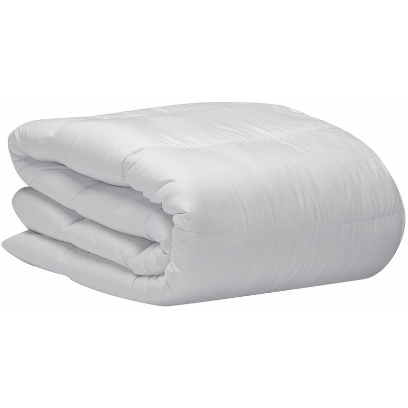 foto del prodotto pikolin home piumino nordico in fibra aloe vera autunno inverno 300gr, dermoprotettivo e traspirante, per pelle sensibile, imbottitura per letto
