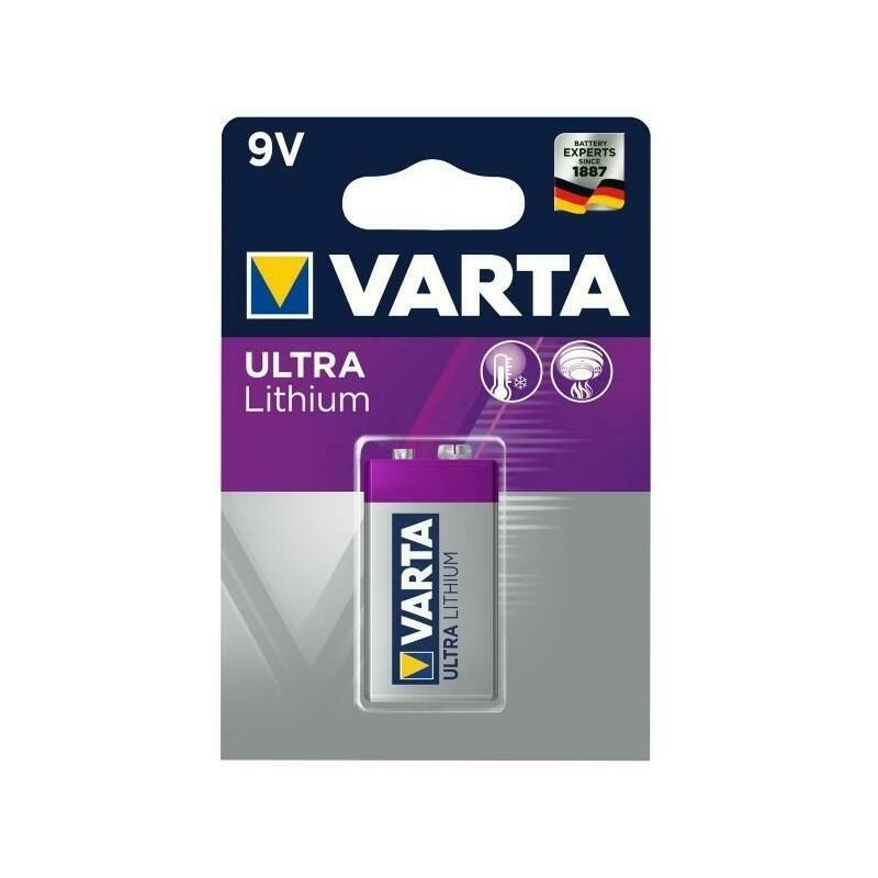 foto del prodotto pila al litio varta 9v 06122301401