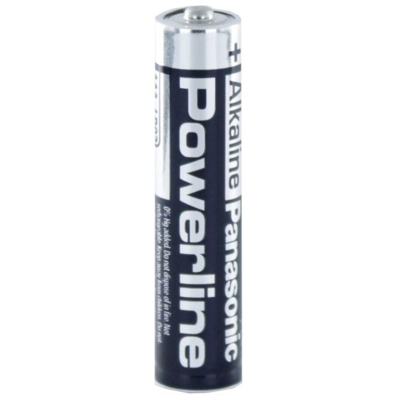 foto del prodotto pila alcalina 1,5v panasonic powerline ministilo, aaa, lr03, mn2400