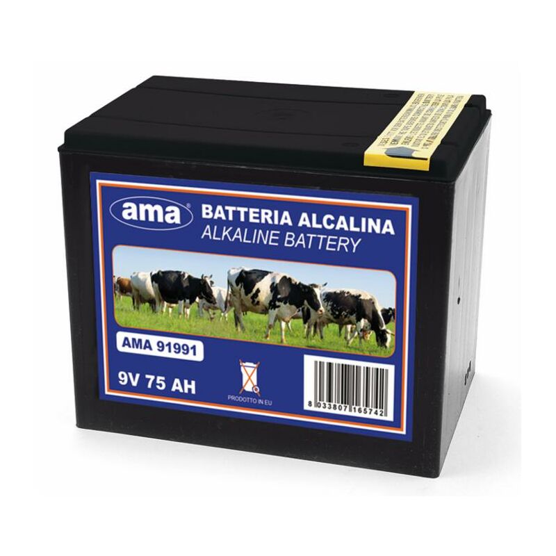 foto del prodotto pila alkalina 9v 75ah