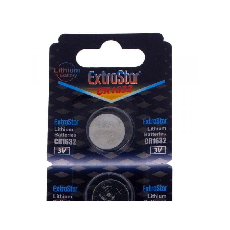 foto del prodotto pila batteria a bottone extrastar cr1632 3v confezione da 5 pile