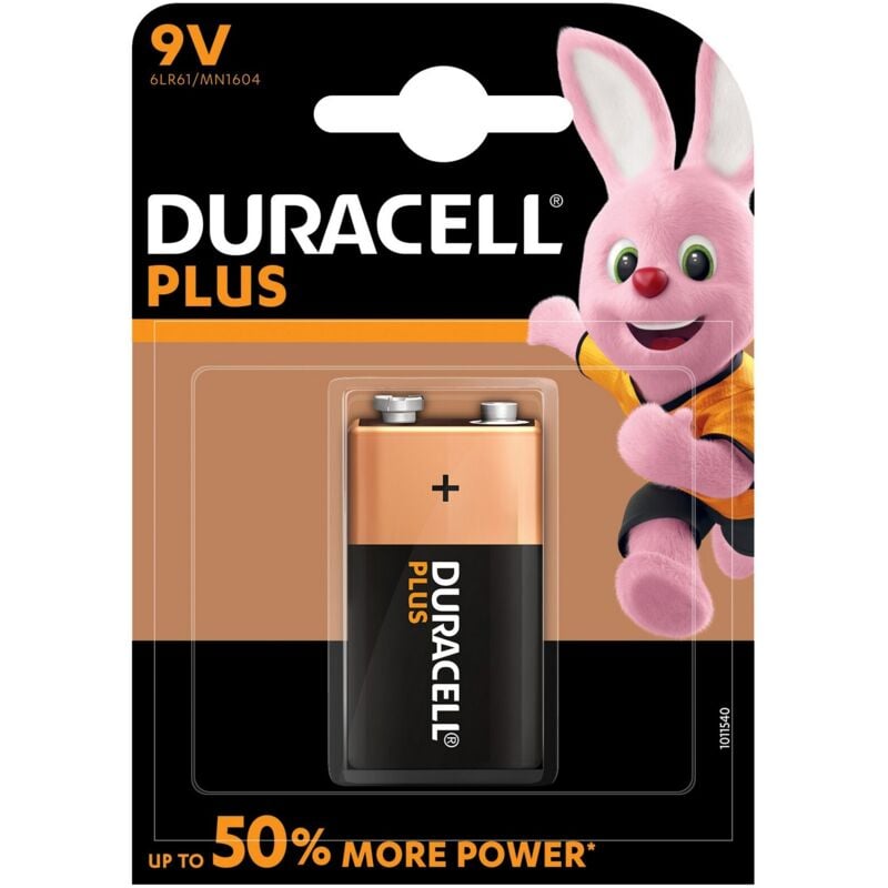 foto del prodotto pila batteria alcalina 9v mn1604 6lf22 transistor duralock stilo - duracell