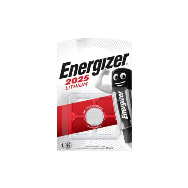 foto del prodotto pila litio energizer cr2025 3v e301021602