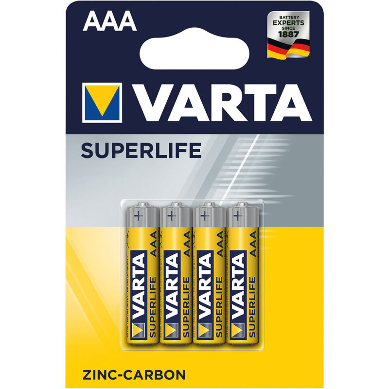 foto del prodotto pila ministilo superlife ro3p pz 4 1,5 v aaa
