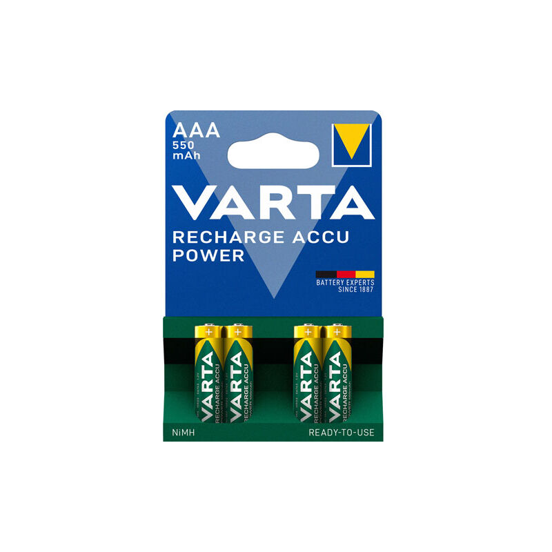 foto del prodotto pila varta ricon ministilo 550 mah 4aaa