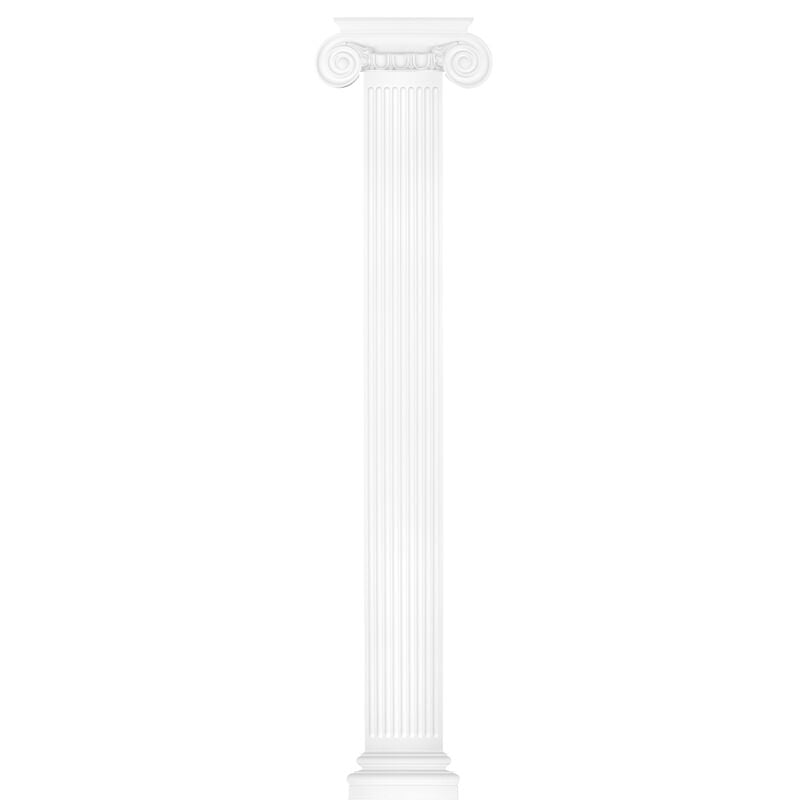 foto del prodotto pilastro 250x30mm decorazione a stucco in rilievo su muro pu perfetto d1518 albero