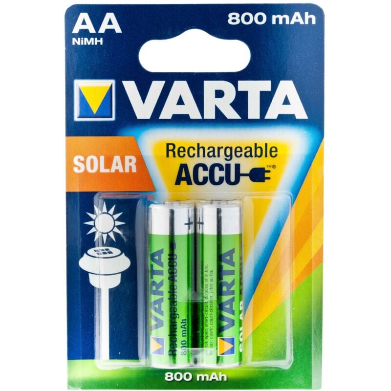 foto del prodotto pile ricaricabile aa r6 varta 2 pezzi