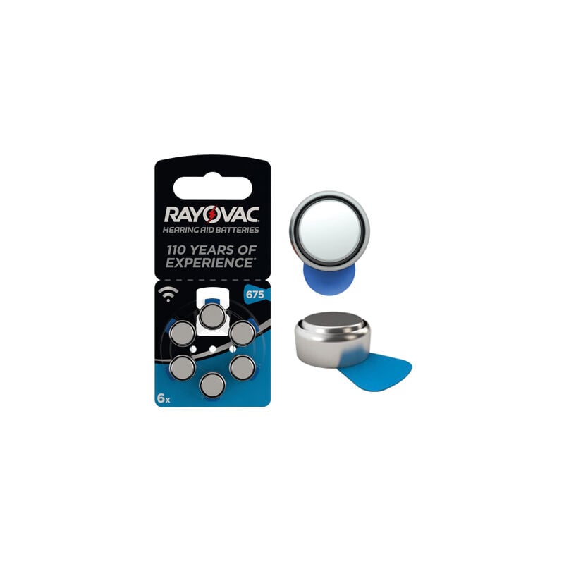 foto del prodotto pile varta rayovac 675 bl.6 pz