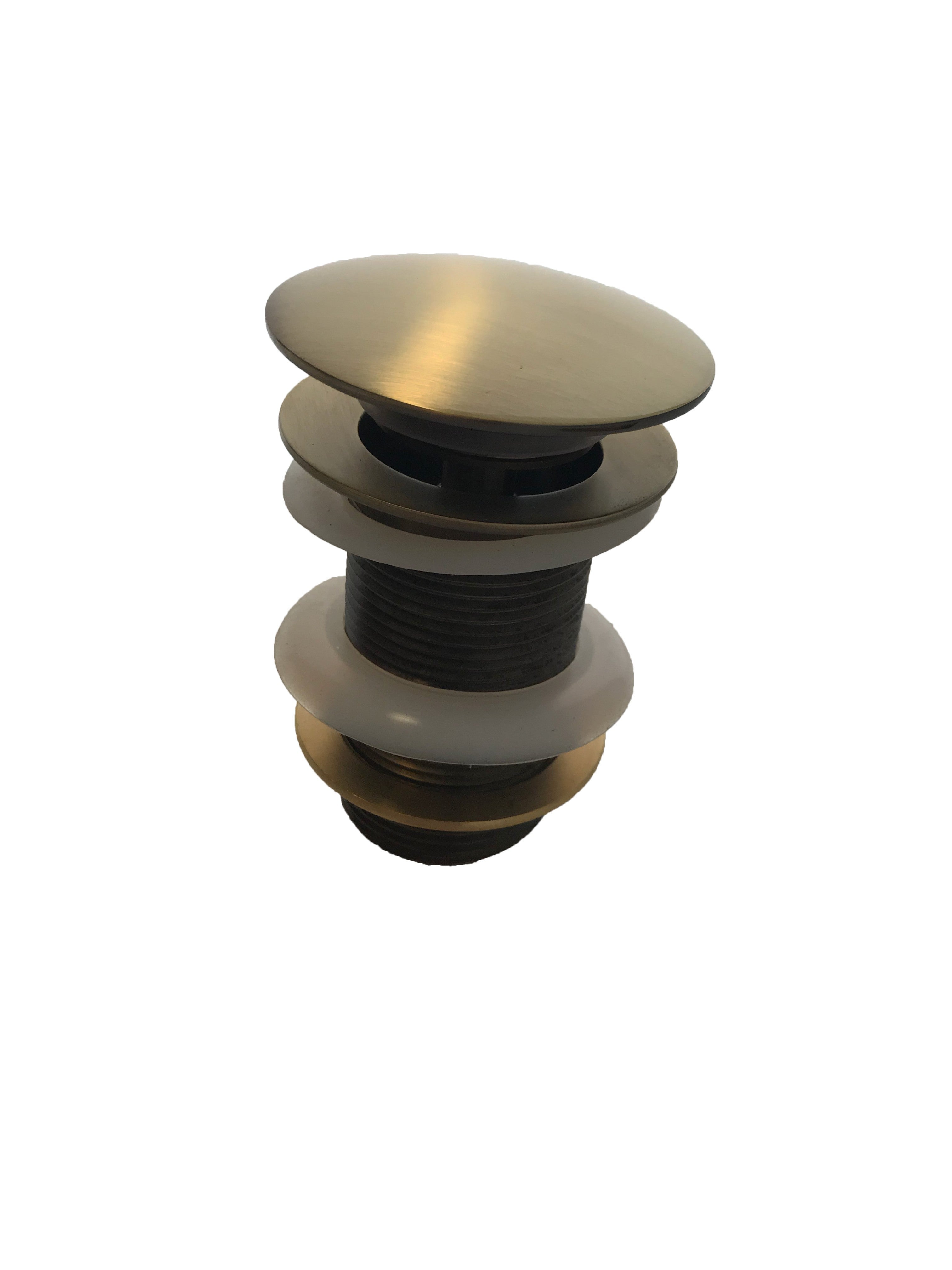 foto del prodotto piletta clic clac automatica, bronzata da 1 1 4 senza troppo pieno