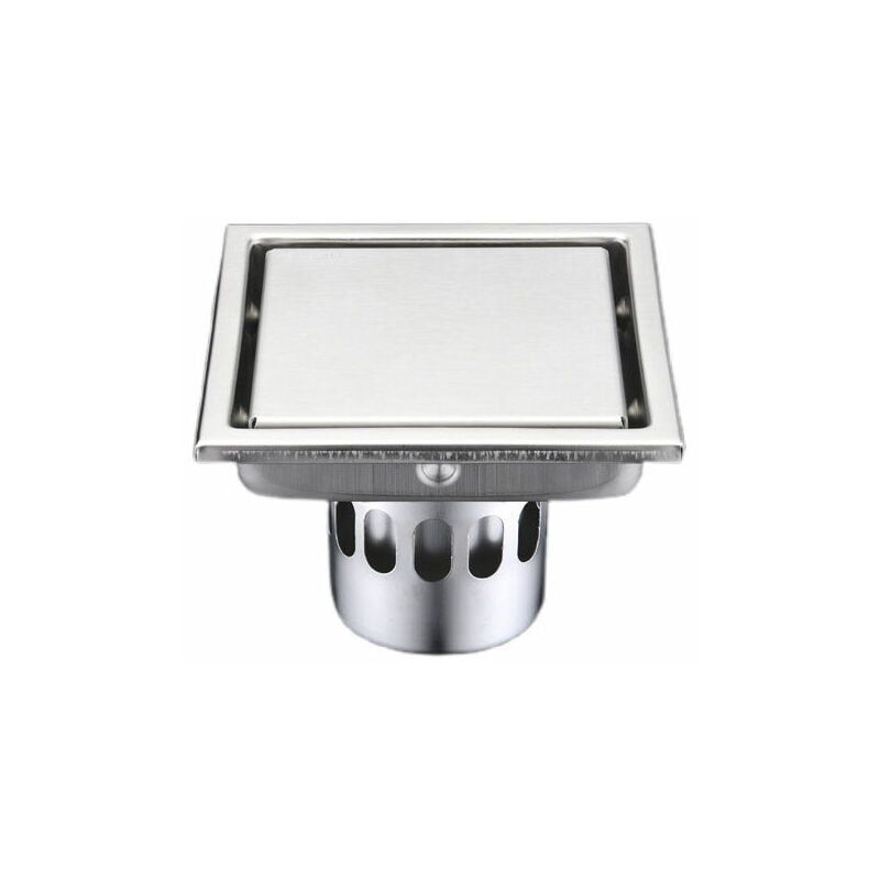 foto del prodotto piletta di scarico a pavimento, antiodore, anti insetto, invisibile, adatta per bagno cucina diametro grande invisibile 110110 