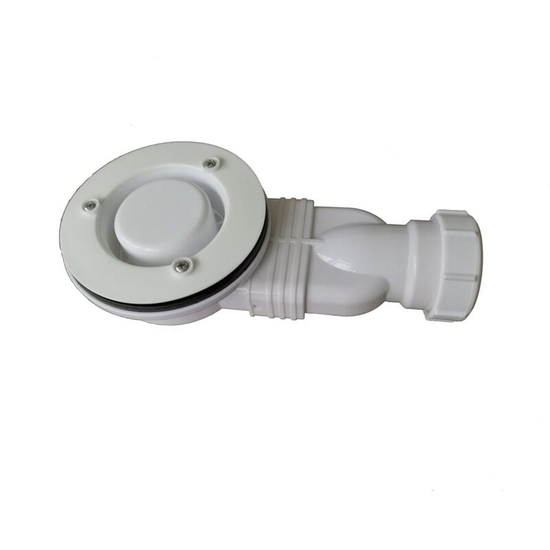 foto del prodotto piletta di scarico ribassata 90 mm per piatto blend