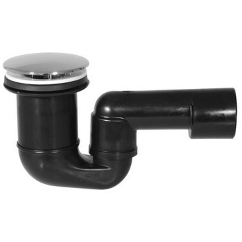 foto del prodotto piletta doccia con sifone snodato pehd e coperchio abs coperchio abs d. 80