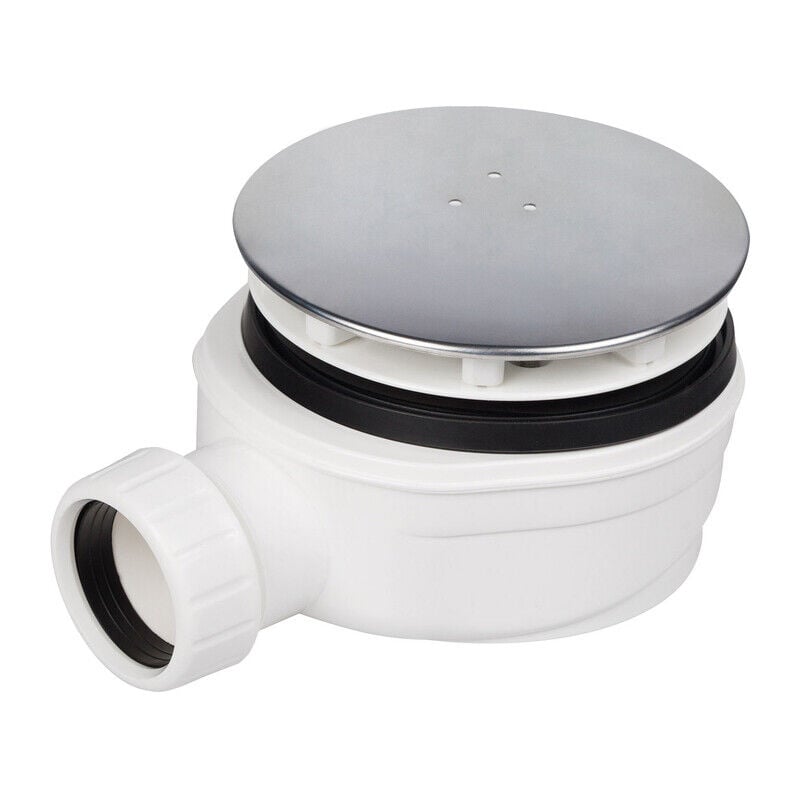 foto del prodotto piletta doccia rib. d. mm. 90 con cop.inox. mm. 120