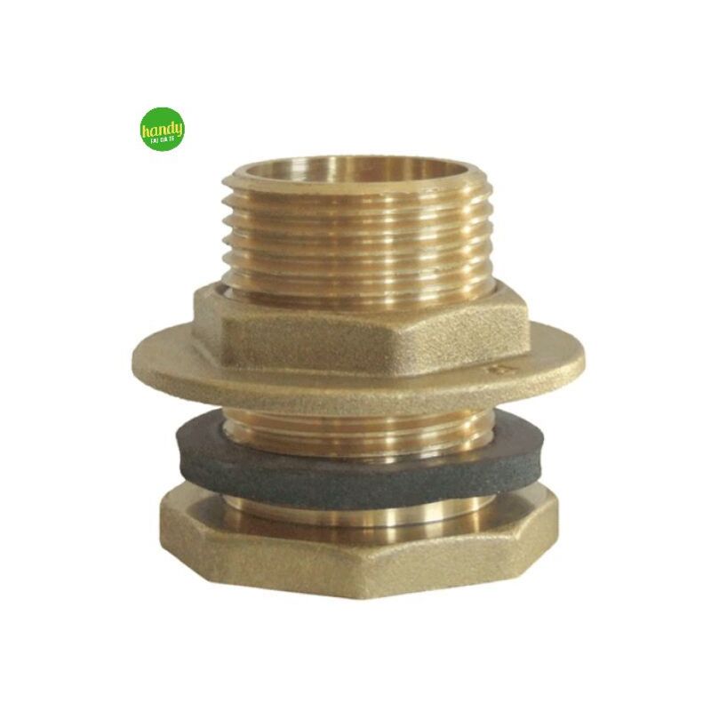 foto del prodotto piletta dritta in ottone giallo per cassone serie 1700 1 filetto interno 3 4 rinaldi e pettinaroli