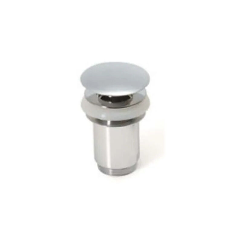 foto del prodotto piletta per lavabo in ottone clic clac tappo grande