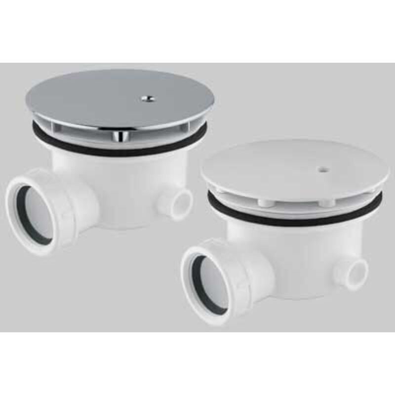 foto del prodotto piletta per piatto doccia minimale foro 90 1'1 2