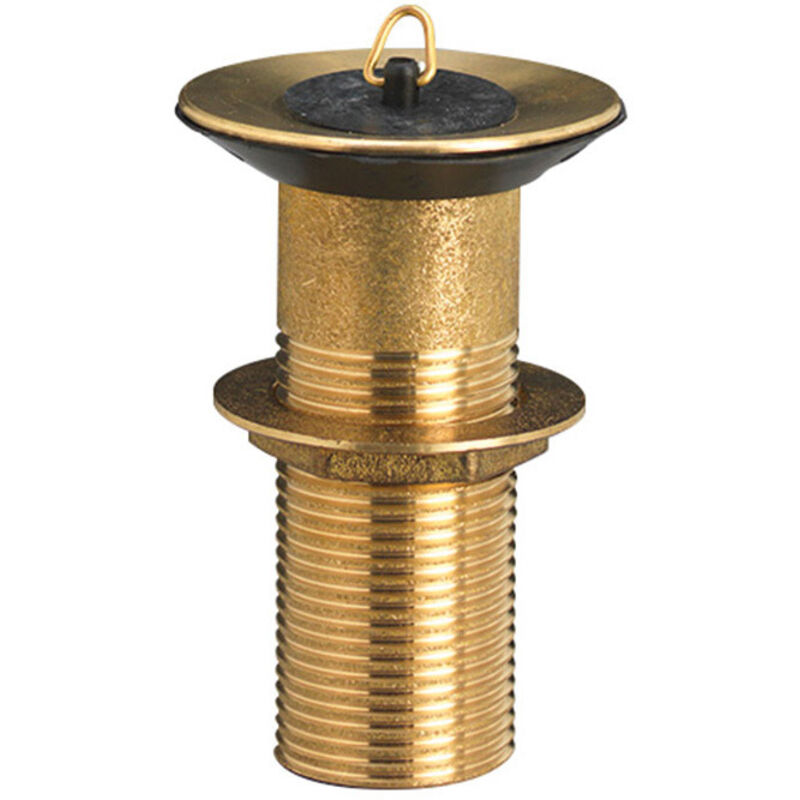 foto del prodotto piletta piccola per scarico vasche da giardino 30 50 mm in ottone belfer pil 002