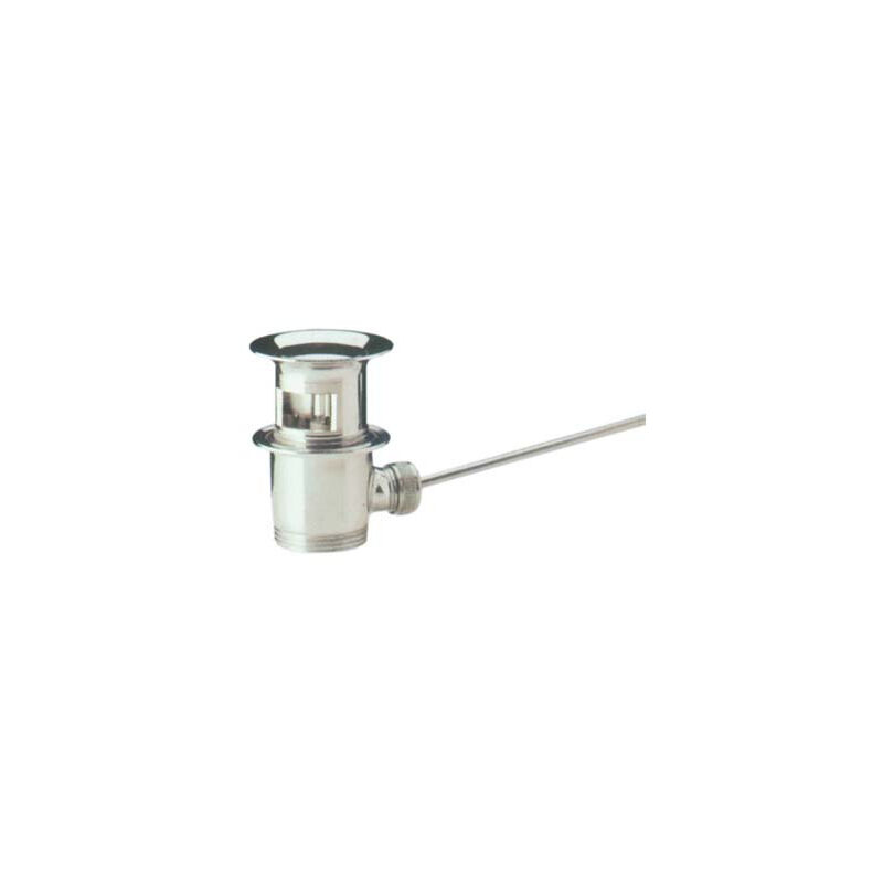 foto del prodotto piletta scarico automatico lavabo ottone cromato 1 1 4m