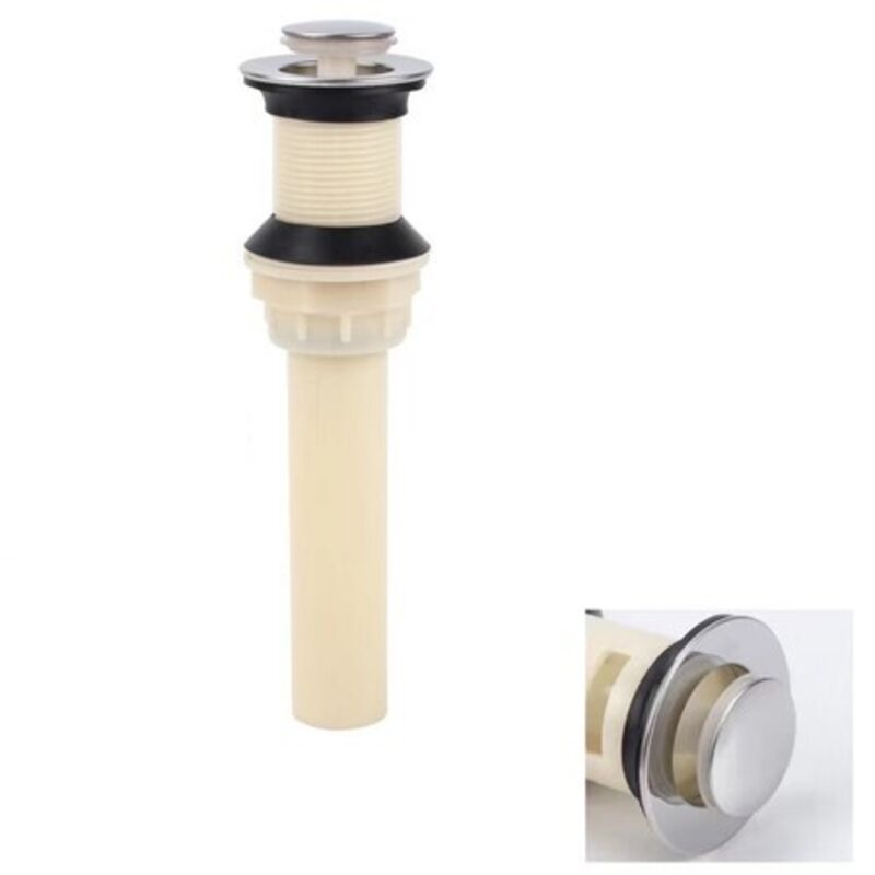 foto del prodotto piletta scarico click clack tappo universale lavabo lavello bidet 1 4 dgo 164