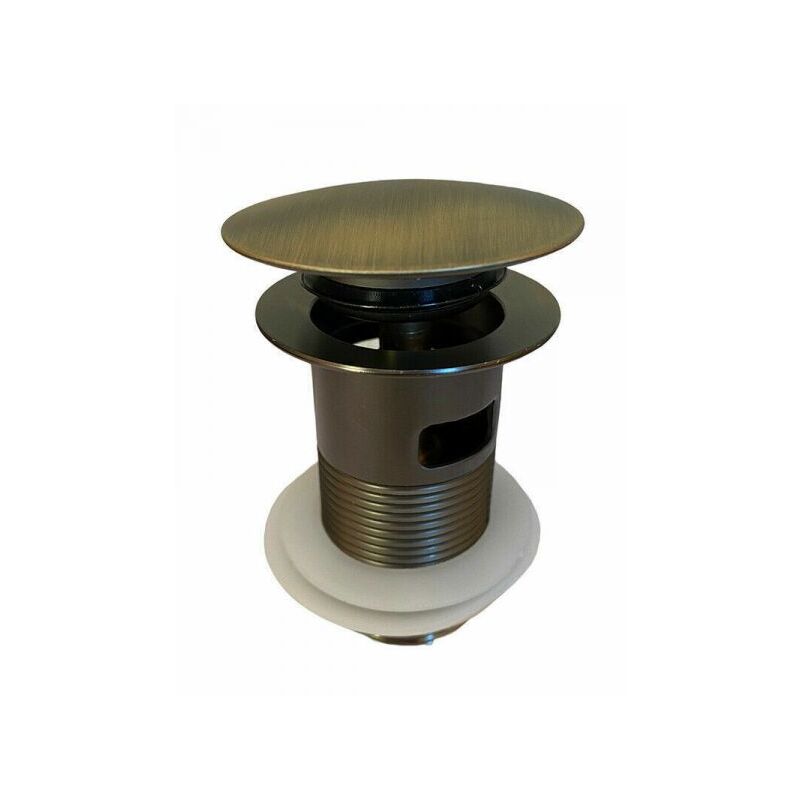 foto del prodotto piletta scarico click clack universale tappo lavabo lavello bidet 59604