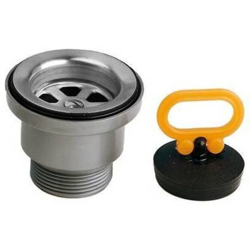 foto del prodotto piletta universale completa senza tp per lavello con foro dm 60 - lira