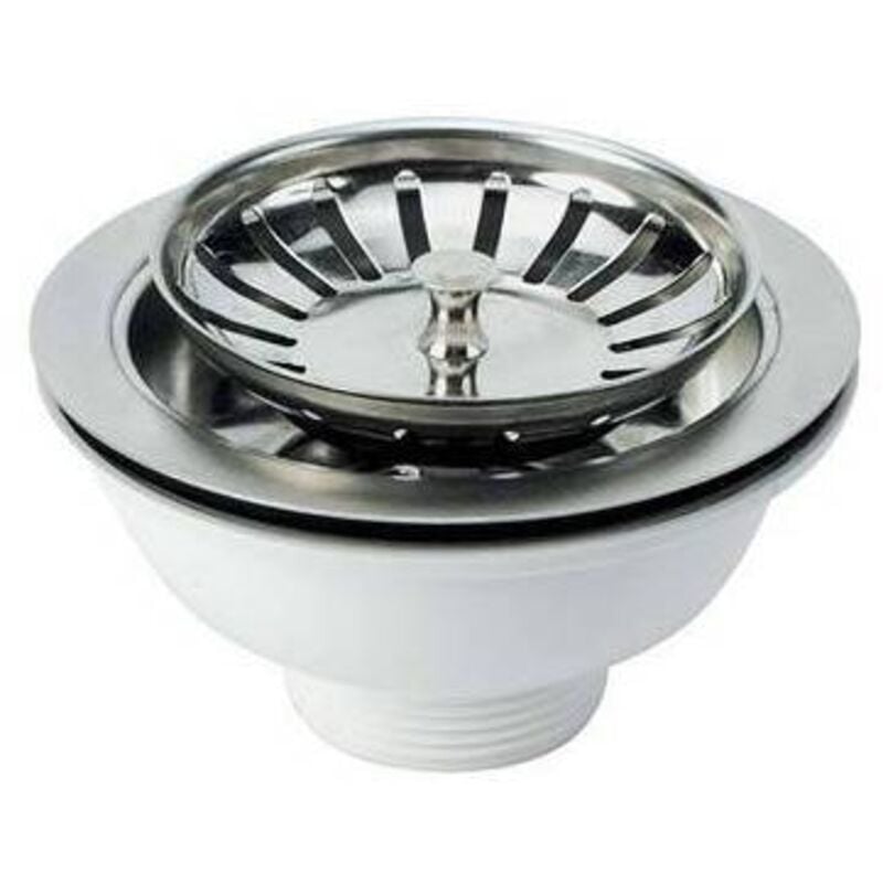 foto del prodotto pilettone basket lavello inox