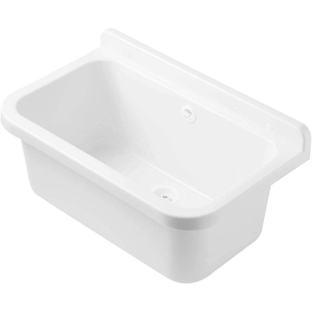 foto del prodotto pilozzo 55 bianco per installazi one a muro, 55x34x21 cm cr2051a
