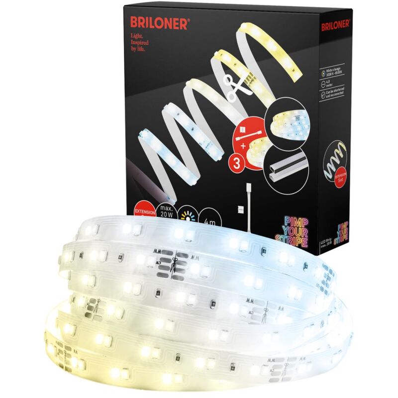 foto del prodotto pimp your stripe set di espansione led strip 4 m, cct, telecomando