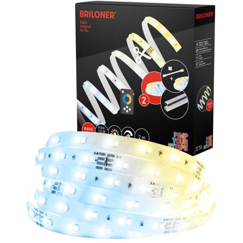 foto del prodotto pimp your stripe starter kit led strip 2 m, cct, telecomando